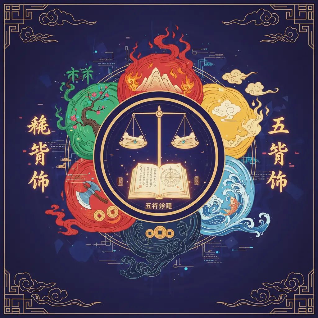 五行查詢 - 稱骨算命