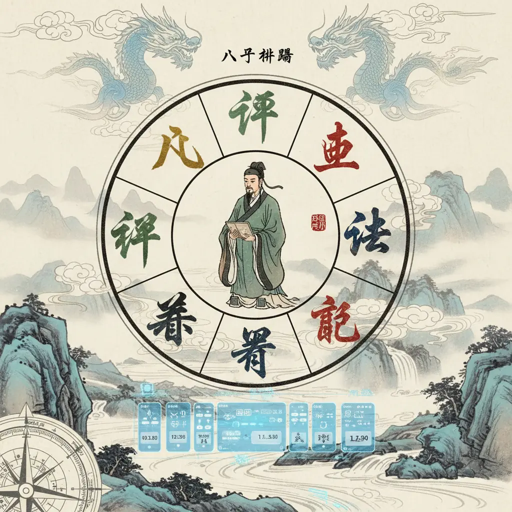 子平八字 - 八字排盤