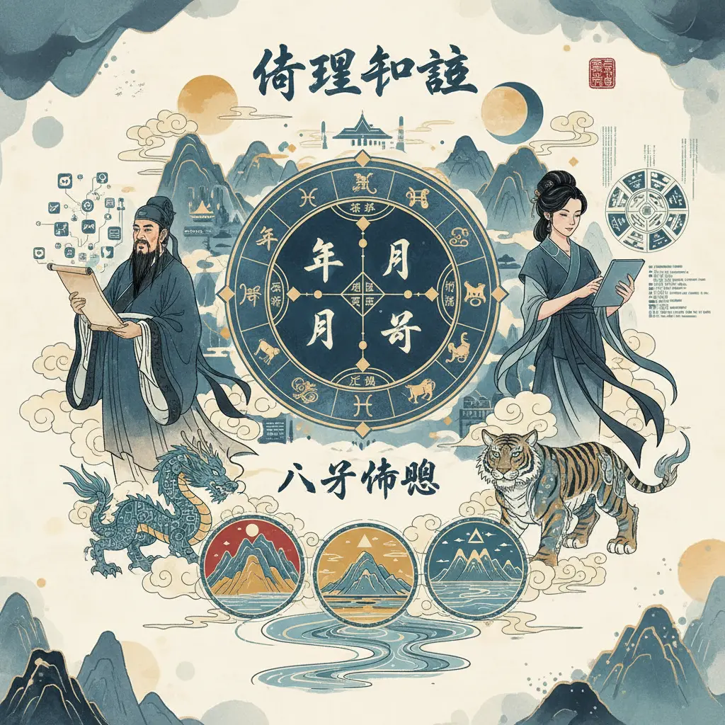 八字命盤 - 命理知識