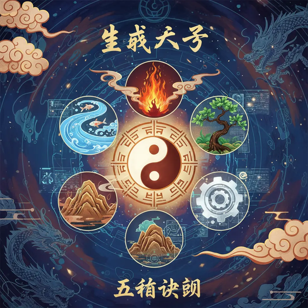 五行查詢 - 生辰八字